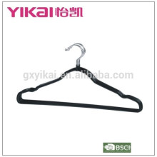 Juego de suspensión de ropa de la camisa del metal del PVC 5pcs con los nothes y la barra